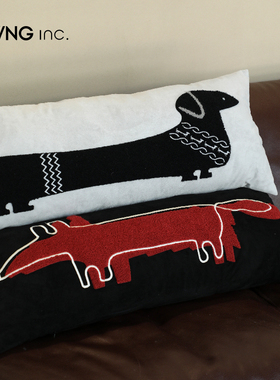 LIVING inc.疯狂动物城 可爱趣味沙发抱枕长条靠垫