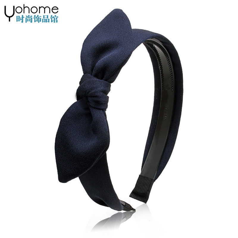 the republic of korea new pattern Hairdressing Rabbit Ears Hair hoop Sideband Head hoop Cloth headdress bow Card issuance Retro Versatilein the Accessories/Fashion Jewelry, Hair Accessories  category - from Buy2taobao.com to provide professional Taobao agent buy service
