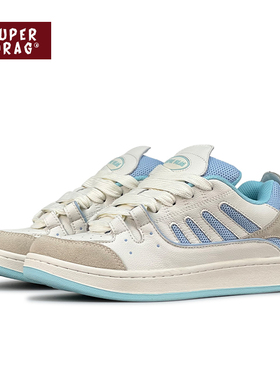 超拽SUPERDRAG 玉桂狗面包鞋日系原创低帮板鞋女潮复古百搭休闲鞋