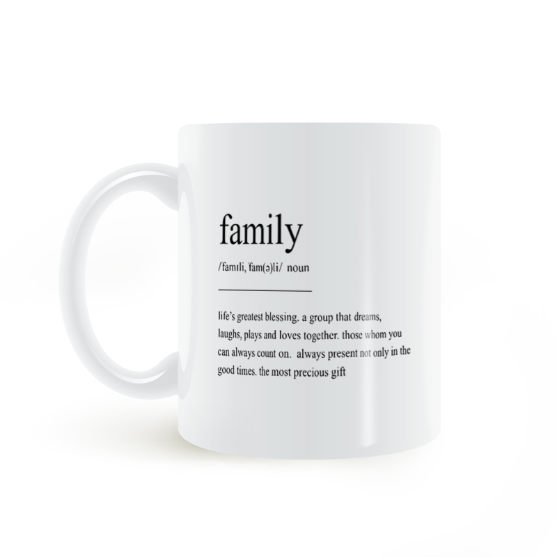 familymug家庭陶瓷杯马克杯