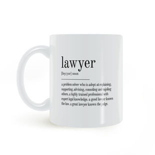 马克杯水杯白色美式 名词解释定义 Definition律师 Lawyer