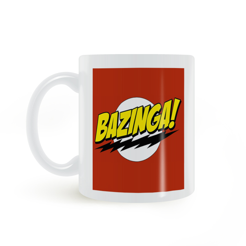 big bang theory Bazinga mug生活大爆炸幽默 马克杯