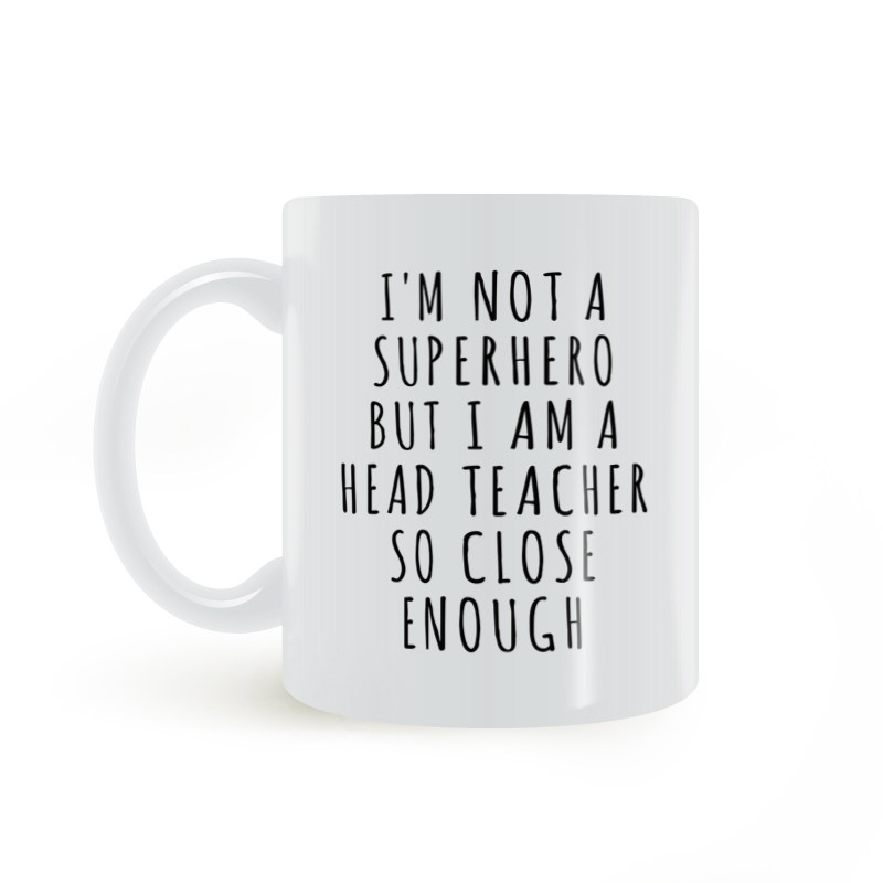 Superhero Head Teacher MUG超级英雄班主任 马克杯学生毕业开学
