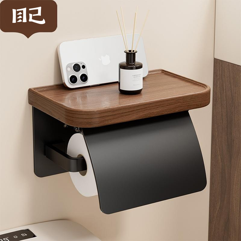 卫生间免打孔防水卷纸架