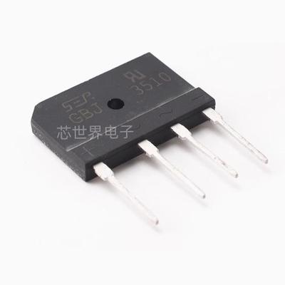 GBJ3510 电磁炉整流桥 扁桥桥堆 35A1000V 集成电路ic
