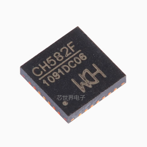集成电路 CH582F QFN-28 集成BLE无线通讯的32位MCU微控制器芯片