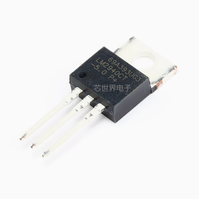 集成电路LM2940CT-5.0 LM2940 直插TO-220稳压器 LDO 5V 1A三极管