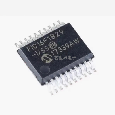 贴片 PIC16F1829-I/SS 单片机芯片 微控制器 SSOP20 集成电路