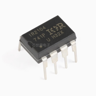 集成电路 IR2104PBF DIP-8 600V半桥栅极驱动器IC芯片
