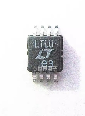 贴片 LTC1877EMS8 丝印LTLU 封装MSOP8 单片同步降压型稳压器芯片