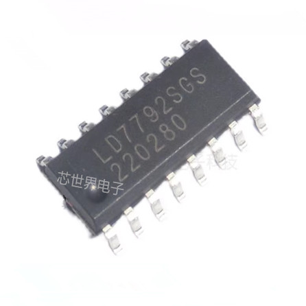 贴片LD7792GS LD7792 封装SOP-16 AC-DC控制器和稳压器IC芯片