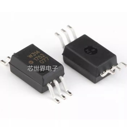 贴片光耦W314 ACPL-W314 封装SOP-6 IGBT栅极驱动隔离器ic