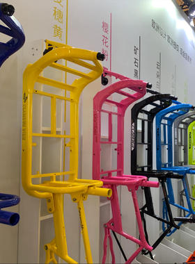 clamber出欧洲人力cargo bike车架货运载人载货合金自行车车架