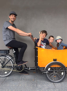 cargobike倒三轮倒骑驴货运