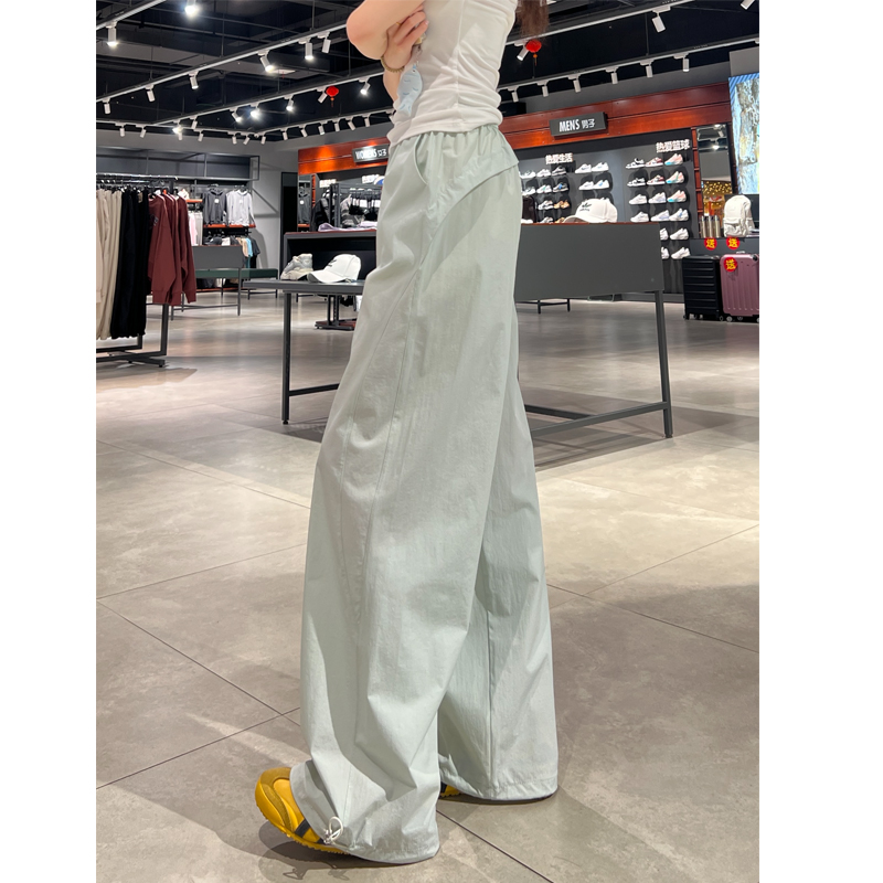 赠送运费险！灰色休闲工装裤~~