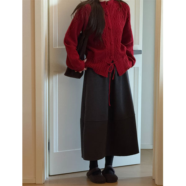 灰色高腰毛呢A字半身裙女2026新款中长款伞裙宽松百搭气质花苞裙,女装/女士精品,大码半身裙,淘宝优惠券,粉丝福利购,淘宝优惠卷