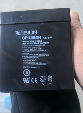 威神蓄电池CP1250H/2V5Ah机器人机械手臂电梯