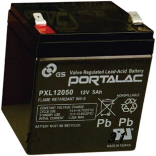 GS UPS专用蓄电池 PXL12050 12V5AH UPS电源消防