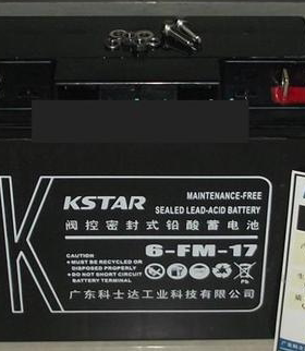 KSTAR科士达蓄电池6-FM-20阀控密封式铅酸电瓶12V20AH消防UPS电源