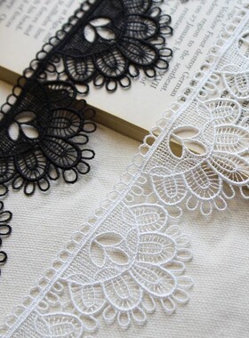 人气涤纶丝牛奶丝水溶花蕾丝花边手工diy辅料日韩5厘米212515