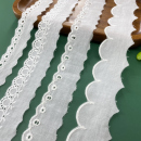 diy手工服装 多款 辅料米白色蕾丝棉花边床品窗帘自制缝纫材料配件