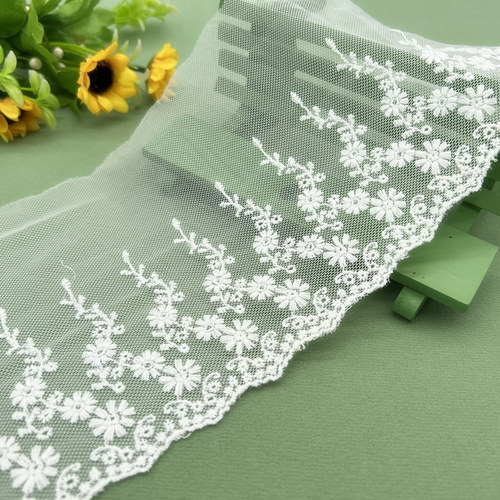 刺绣褶皱花边服装辅料洛丽塔娃衣