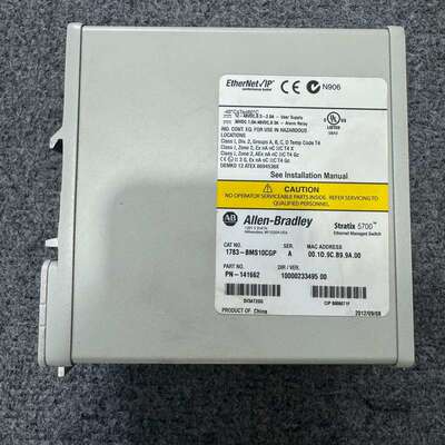 AB Stratix 5700以太网交换机，型号1783-B