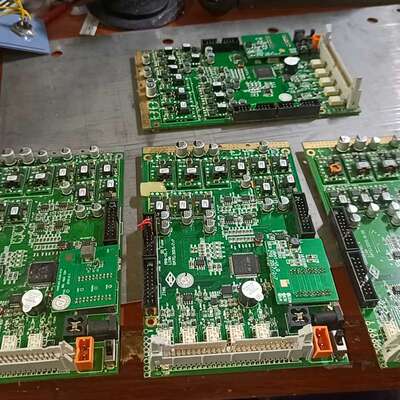 stm32f103vet6 和 PS54350电源芯片电路板