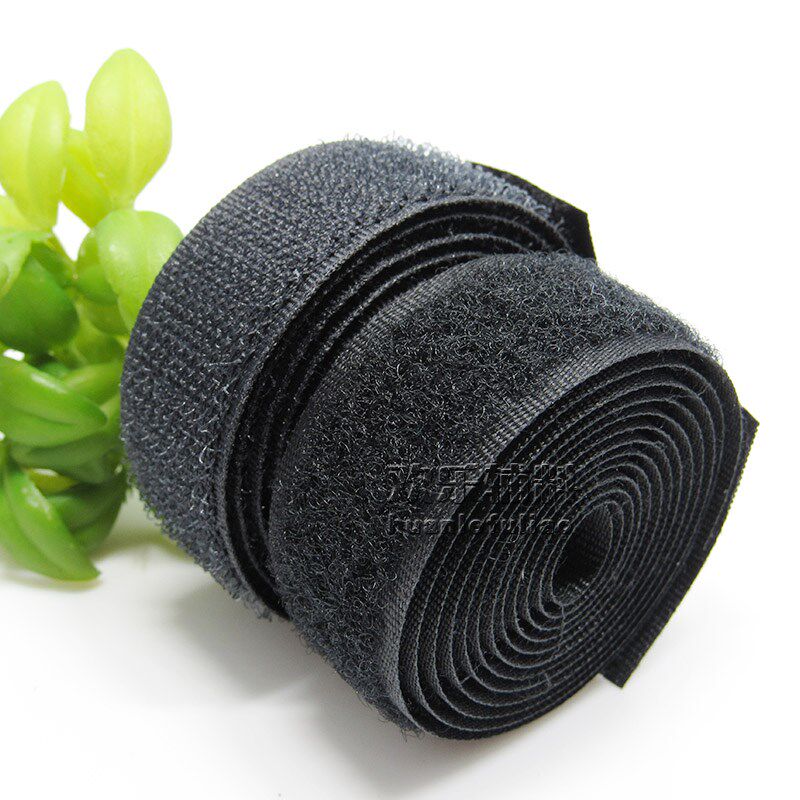 爆款彩色魔术贴粘扣带雌雄带子母带宽1.6~15cm尼龙搭扣