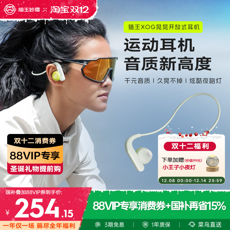 猫王XOG晃晃气传导耳机