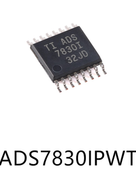ADS7830IPWT TSSOP-16模数转换芯片ADC芯片集成IC电子元器件贴片