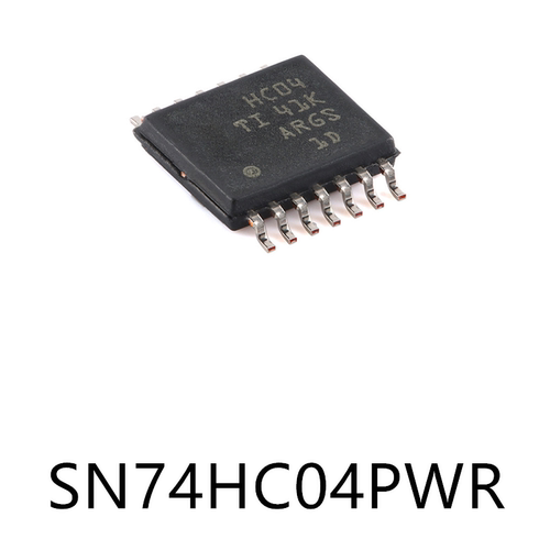 SN74HC04PWR封装TSSOP14原装反相器逻辑芯片集成IC电子元器件贴片
