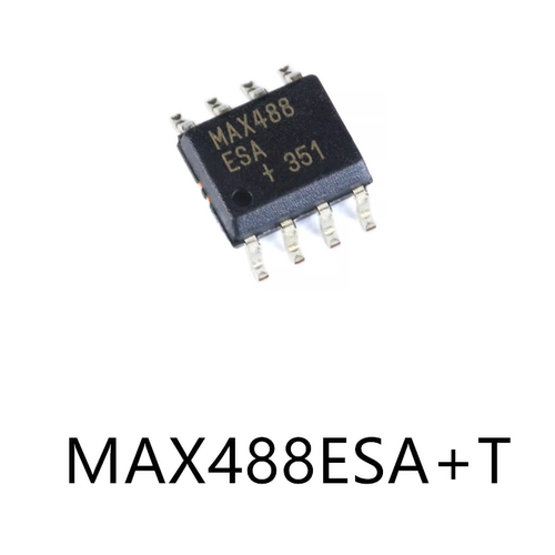 MAX488ESA+T SOIC-8原装RS-485/RS-422芯片电子元器件贴片收发器