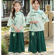 儿童演出服男女童古风汉服2025新中式 小学生诗歌朗诵幼儿园毕业服