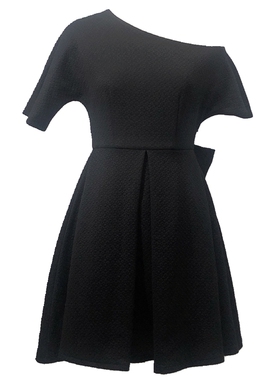 黑色小礼服裙女2025新款高级感气质名媛高端轻奢小众设计感连衣裙