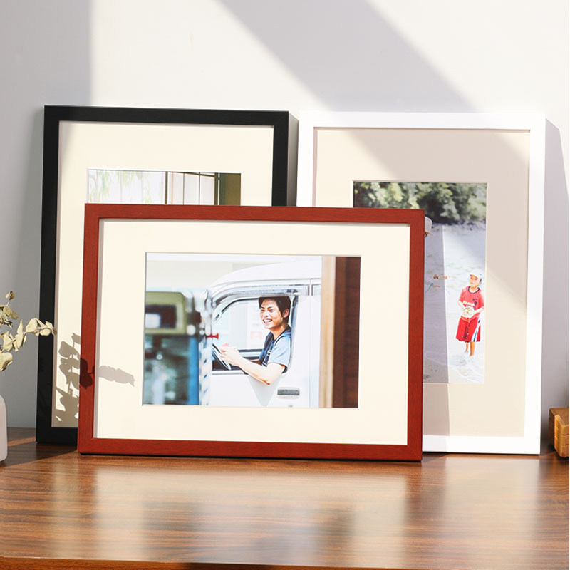 实木大画框挂墙相框装裱A3四4k开8K木质相框24寸30定制任意尺寸a4,家居饰品,相框/画框,淘宝优惠券,粉丝福利购,淘宝优惠卷
