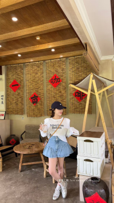 韩国东大门2025夏季新款时尚百搭显瘦高腰A字半身裙女短款包臀裙