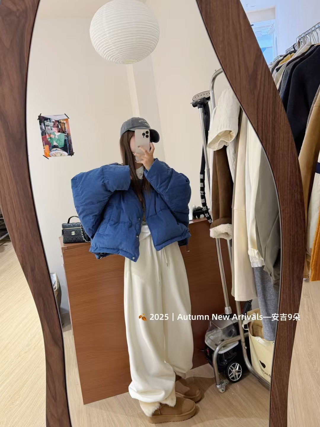 2025冬季新款韩版宽松加厚保暖圆领羽绒服女时尚休闲短外套上衣潮