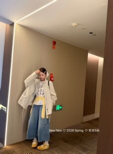 韩版 新款 宽松百搭休闲立领拉链风衣外套女下摆抽绳潮 2026春季 正品