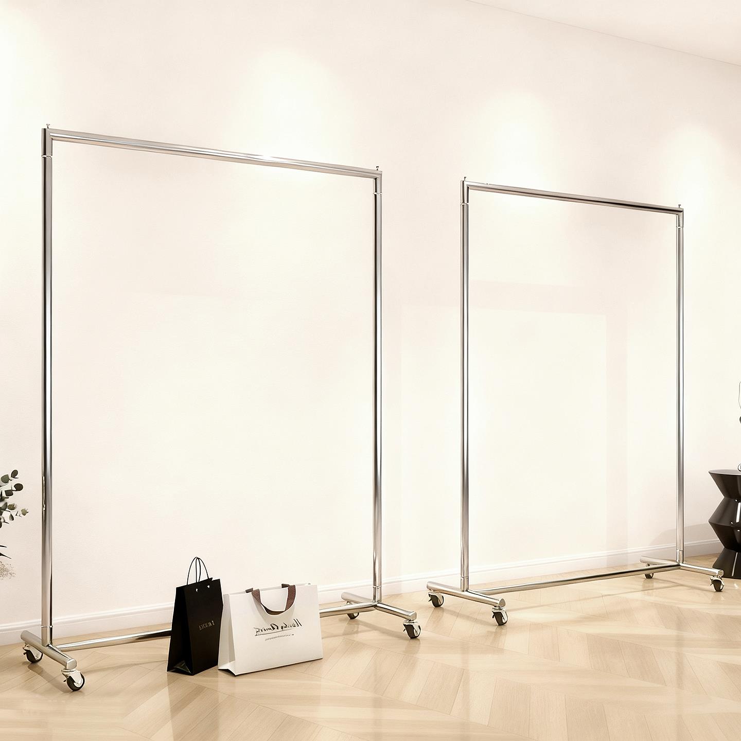 服装店不锈钢中岛架女装店货架