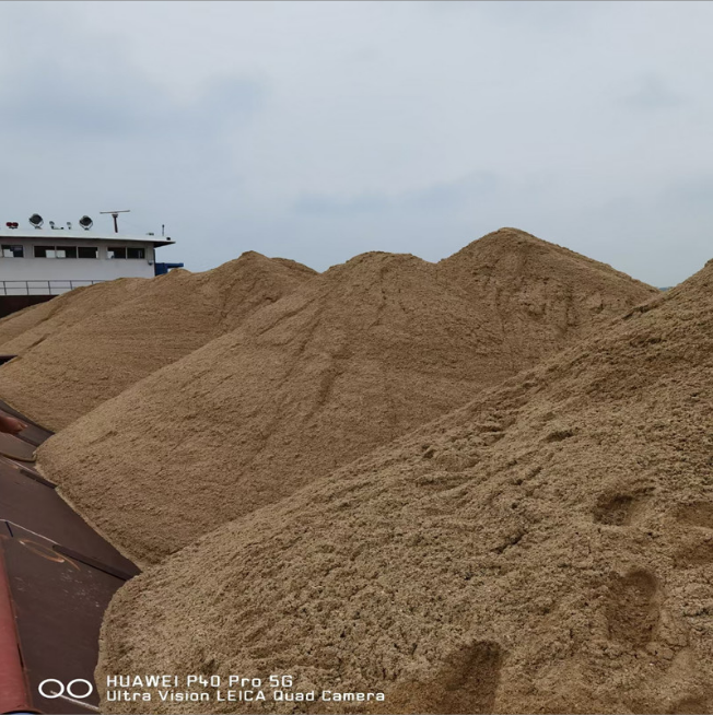 石英砂河沙建筑黄沙造景砂鱼缸花盆儿童娱乐沙子地坪用操场用/吨