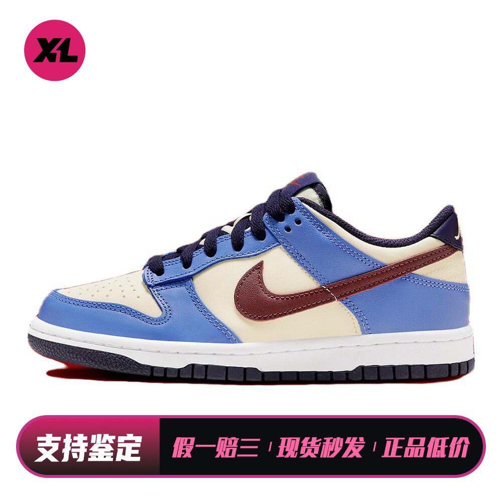 【喜樂运动】 Nike 儿童板鞋 低帮 圆头 秋夏春冬 皮革 防滑耐磨