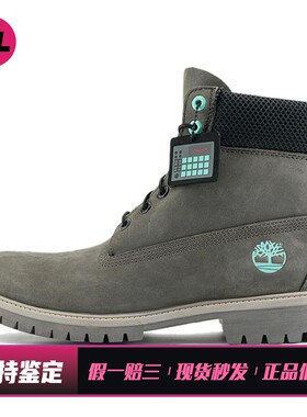 【喜樂运动】 Timberland 马丁靴 系带 皮革 秋冬 男 灰色 厚底