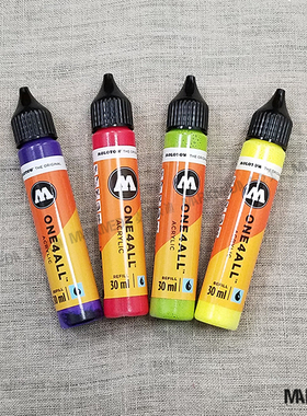 德国MOLOTOW魔乐涂ONE4ALL丙烯酸颜料马克笔替换液30ml180ml页面2