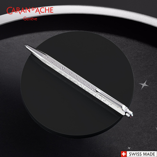 瑞士CARAN D’ACHE凯兰帝卡达圆珠笔Germanier联名金辉镀钯圆珠笔