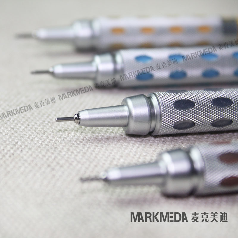 日本进口Pentel 派通自动铅笔PG1000 金属杆设计师用0.3-0.9mm