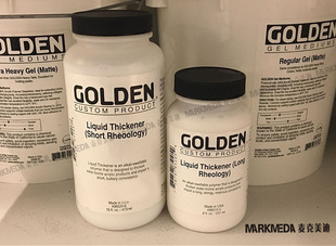 包邮 golden liquid thickener高登液体增稠剂 丙烯颜料增稠媒介