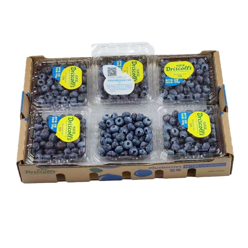 云南怡颗莓新鲜水果当季限量整箱12盒蓝莓鲜果北京现货