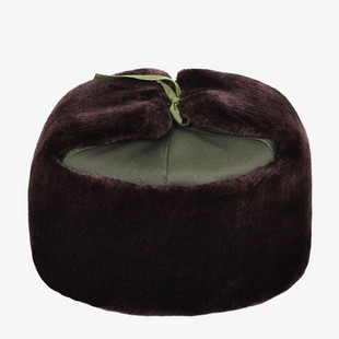 雷锋帽男冬季加厚保暖棉帽中老年护耳帽子东北户外防寒冷库雷锋帽