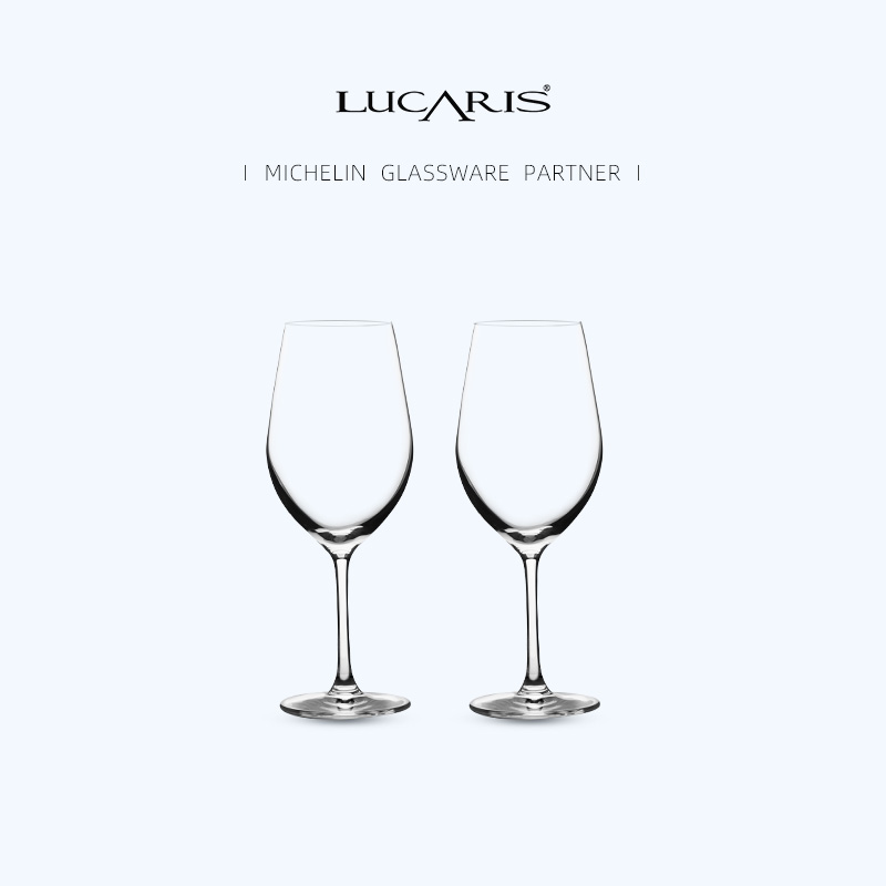 Lucaris东京诱惑雷司令原装进口水晶白葡萄酒杯高脚杯红酒杯套装